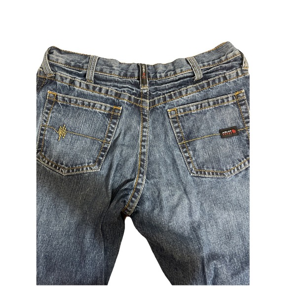 Ariat FR M4 Relaxed Boot Denim Workwear Jeans Size 34 X 30 - Picture 2 of 6